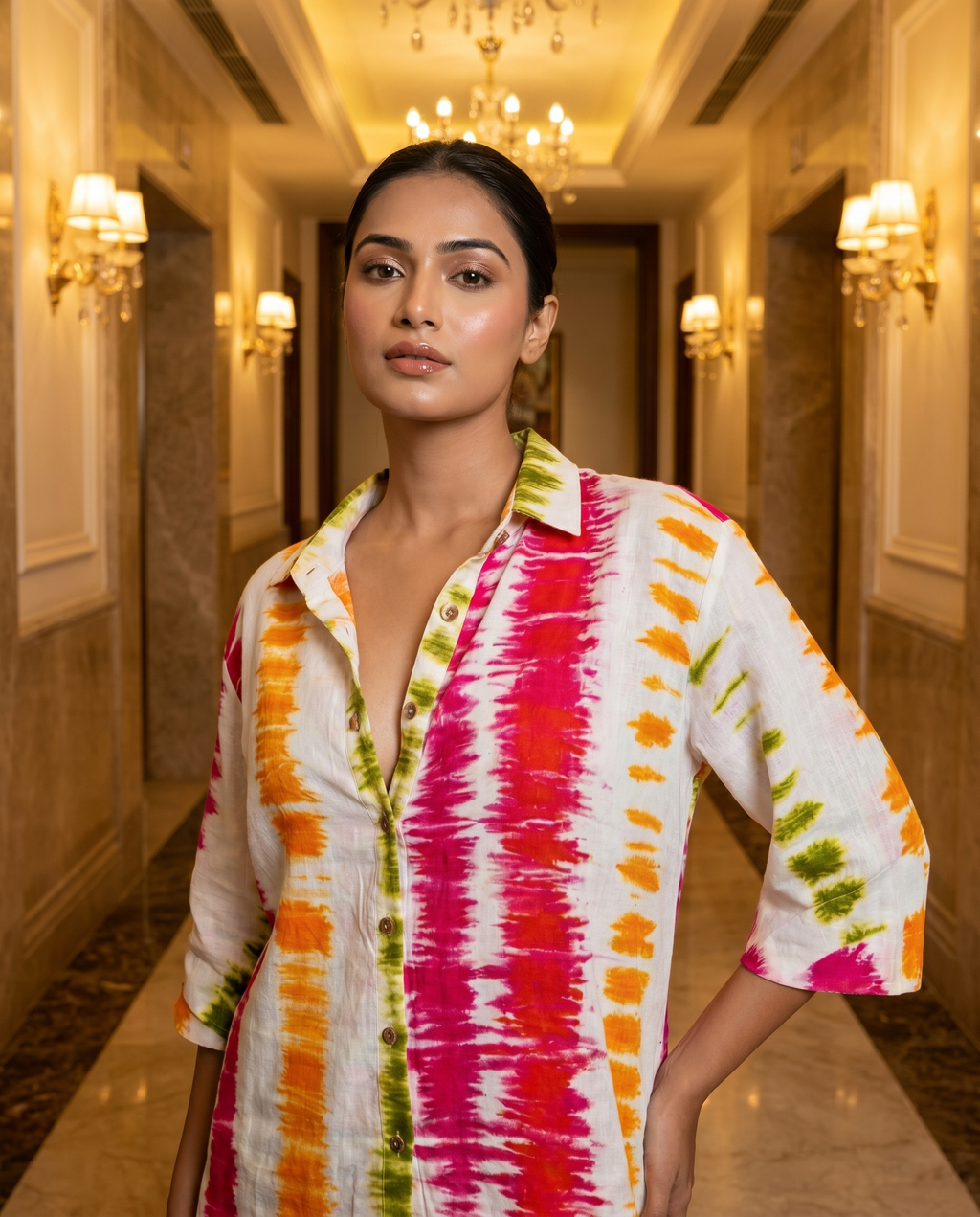The Holi Stripes at a boutique hotel